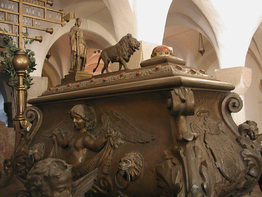 Vražda a hrob sv. Václava